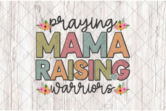 Christian, Praying Mama Sublimation Png T-Shirt Designs