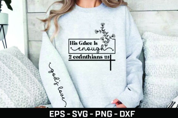 Christian Quote SVG PNG for T-Shirt Designs