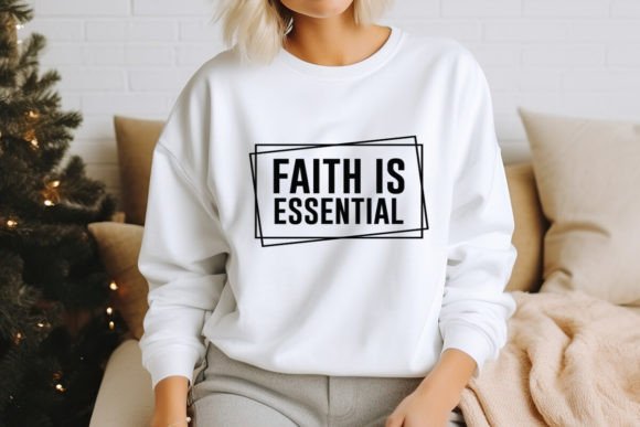 Faith is Essential Christian SVG Design