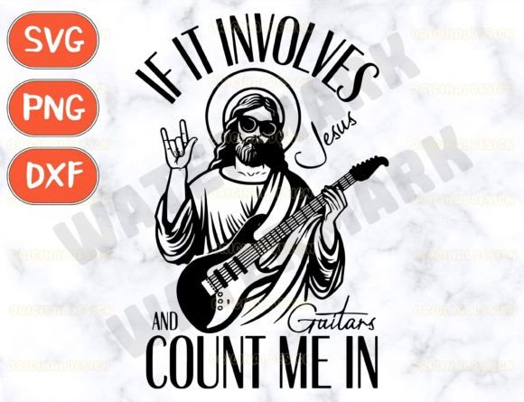 If It Involves Jesus Svg, T-Shirt Designs