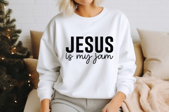 Jesus is My Jam SVG Design for T-Shirt Designs