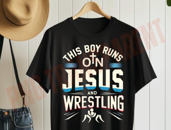 Jesus Png, Religious Png This Boy Runs T-Shirt Designs