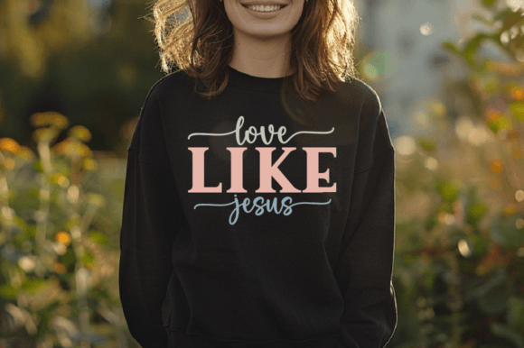 Love Like Jesus Svg, T-Shirt Designs