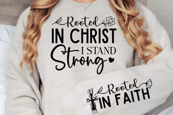 Rooted in Christ I Stand, Christian SVG